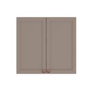 Ver imagem 2 de Armário Aéreo para Cozinha 80cm 2 Portas Unna Cinza/Gris