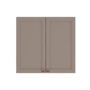 Ver imagem 2 de Armário Aéreo para Cozinha 80cm 2 Portas Unna Cinza/Gris