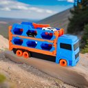 Ver imagem 3 de Caminhão Cegonha Transport com 2 Carrinhos Dmt6576 Dm Toys