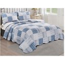 Ver imagem 1 de Colcha Evolution Patchwork Solteiro 160X230 Dole