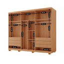Ver imagem 4 de Guarda-Roupa 100% Mdf 6 Portas 6 Gavetas com Pés Istambul
