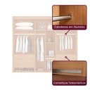 Ver imagem 5 de Guarda-Roupa 100% Mdf 6 Portas 6 Gavetas com Pés Istambul