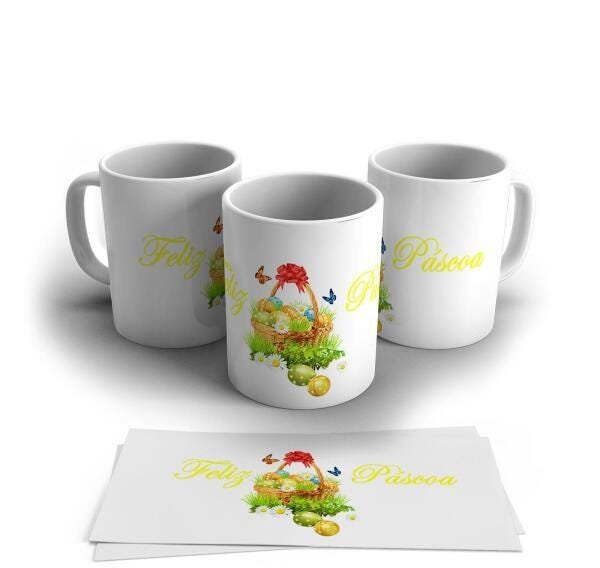 Caneca Personalizada Ovos De Páscoa 5681 - 2