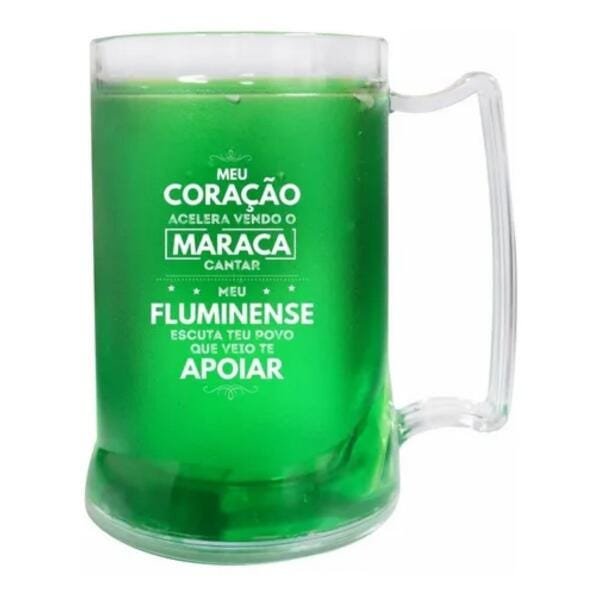 Caneca Fluminense Oficial Com Gel Congelante Térmico 400Ml - 2