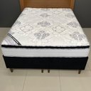 Ver imagem 2 de Colchão King Molas Ensacadas Belize + Base 193x203x66