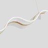 Pendente Moderno Led Integrado 100cm 31w Dourado Bivolt 3em1 - 4