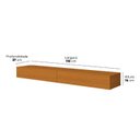 Ver imagem 3 de Rack Suspenso para TV até 55 Polegadas MDF 110cm em