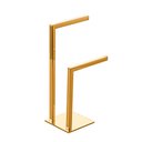 Ver imagem 1 de Porta Papel Higiênico De Piso Duplo Cipó Pingoo.casa - Dourado