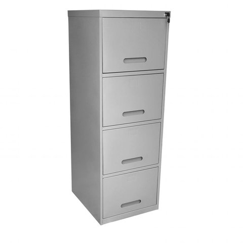 Arquivo Office - 4 Gavetas - Linha Pesada Chapa #22 - Fatto Ofr 4 Ofc - Carrinho Telescópio