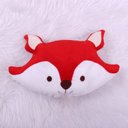 Ver imagem 2 de Almofada Decorativa Safari Infantil para Bebê e Crianças em Pelúcia:raposa Vermelha
