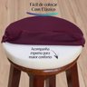 Kit 2 Capas de Almofada para Banqueta com Espuma Marsala - 2