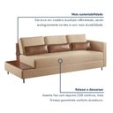 Ver imagem 5 de Sofá 2 Lugares Living 225cm Base em Aço Cronnos