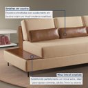 Ver imagem 4 de Sofá 2 Lugares Living 225cm Base em Aço Cronnos