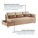 Ver imagem 7 de Sofá 2 Lugares Living 225cm Base em Aço Cronnos