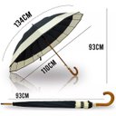 Ver imagem 7 de Guarda-chuva 16 Varetas Extra Grande Automático Preto