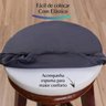 Kit 6 Capas com Espuma para Banco Premium Cinza - 2