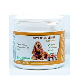 Nutroplus Suplemento Alimentício Sênior para Cães Idosos - 100G - 1 Nutroplus Suplemento Alimentício Sênior para Cães Idosos - 100G - 1