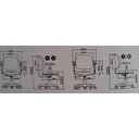 Ver imagem 3 de Cadeira Giratória Internauta Lisa Marrom