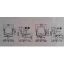 Ver imagem 2 de Cadeira Executiva Internauta Premium Courissimo Branca