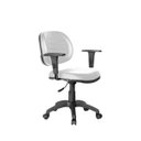 Ver imagem 1 de Cadeira Executiva Giratória Internauta Courissimo Branca