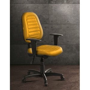 Cadeira de Escritório Internauta Premium Martiflex Amarelo