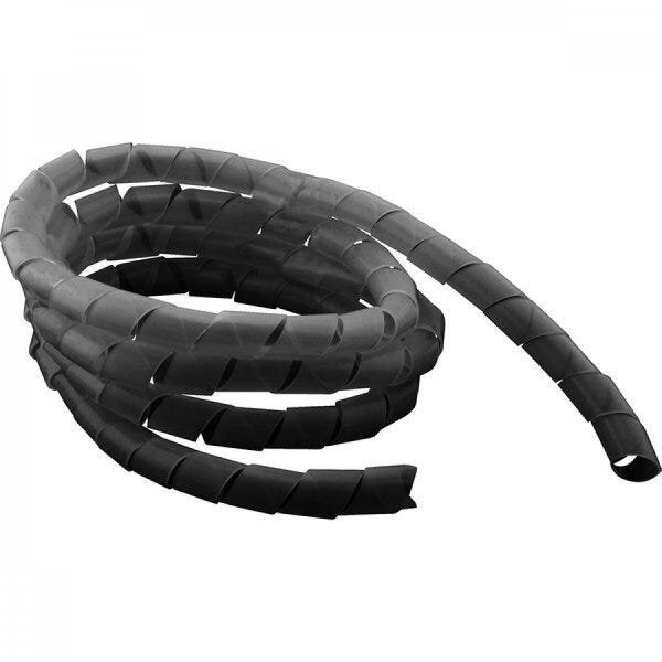 Protetor de cabos espiral 18 mm preto Vonder