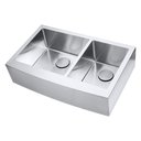 Ver imagem 2 de Cuba Farmhouse Aço Inox 1mm Escovado SA205 83,5x52,7x22,9cm