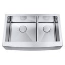 Ver imagem 1 de Cuba Farmhouse Aço Inox 1mm Escovado SA205 83,5x52,7x22,9cm