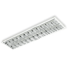 Luminária de embutir T8 T10 para 2 lâmpadas tubulares de 600mm Alumbra - 1