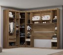 Ver imagem 2 de Guarda Roupa Dormitório Modulado Veneza Casal Queen 1,58 m Canto Luciane M06:Arenas