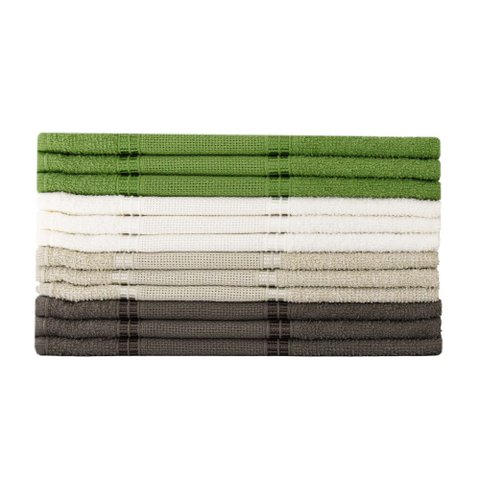 Kit 12 Toalhas Lavabo Rekint Perfeito Estilo Kit 4