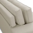 Ver mais imagens de Sofá 3 Lugares Retrátil Reclinável para Sala de Estar 250cm Odilon F04 Linho Creme - Lyam Decor