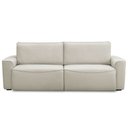 Ver imagem 2 de Sofá 3 Lugares Retrátil Reclinável para Sala de Estar 250cm Odilon F04 Linho Creme - Lyam Decor