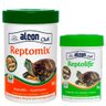 Ração de tartaruga: Comida para Tartaruga Aquática Reptomix e Reptolipfe Alcon (Mix de Ração Reptoli - 1