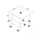 Ver imagem 4 de Mesa Lateral Campo Belezas Naturais