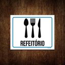 Ver imagem 1 de Kit 10 Placas Sinalização Ambiente Refeitório