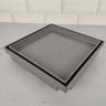 Ralo Oculto Invisível 15x15cm para Banheiro Astra Quadrado Plástico Cinza - 7