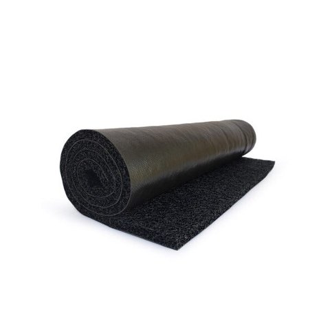 Tapete Capacho Vinil 12mm Mob Cores 60x100 - Preto