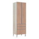 Ver imagem 1 de Paneleiro 70cm 2 Portas 2 Gavetas 1 Gavetão Lis Luciane Móveis