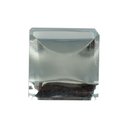 Ver imagem 1 de Puxador Vidro Transparente Quadrado Portas Armarios Moveis