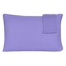 Kit 2 Fronhas Lisa 50cm X 70cm Malha 100% Algodão Lilas - 1