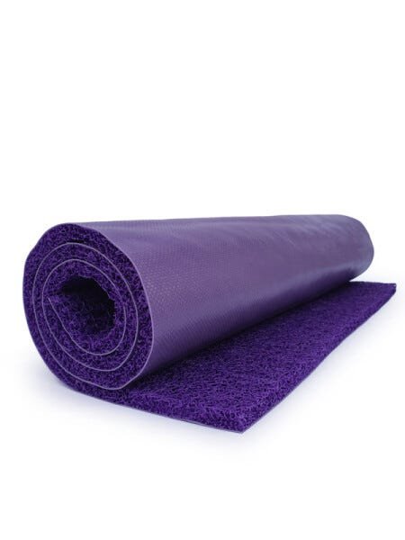 Tapete Capacho Vinil 12mm Mob Cores 60x70 - Roxo - 1