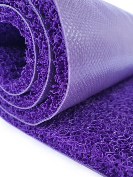 Tapete Capacho Vinil 12mm Mob Cores 60x70 - Roxo - 2