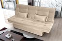 Ver imagem 1 de Sofá Cama 3 Lugares Casal Premium Reclinavel 1,80 Larg Esmeralda Matrix