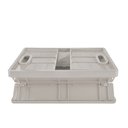 Ver imagem 4 de Caixa Dobrável Pequena Branco Antigo