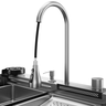 Cuba Cozinha Gourmet Miami Cascata Aço Inox 304 Goldenx - 11