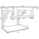 Ver imagem 4 de GABINETE DE VIDRO 40CM AC COM CUBA OVAL AZUL + TORNEIRA METAL