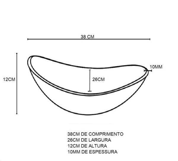 GABINETE DE VIDRO 40CM AC COM CUBA OVAL GRAFITE - 3