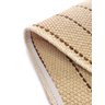 Tapete Capacho de Sisal 60x80 Fibra Natural Varias Cores - Creme Riscado - 1