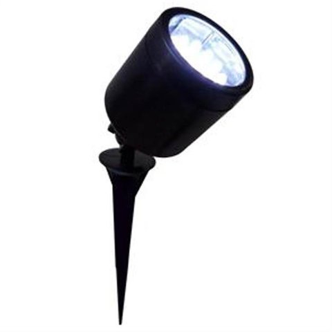 Luminária Espeto de Jardim Branco com Led Bivolt - 6106 - Key West